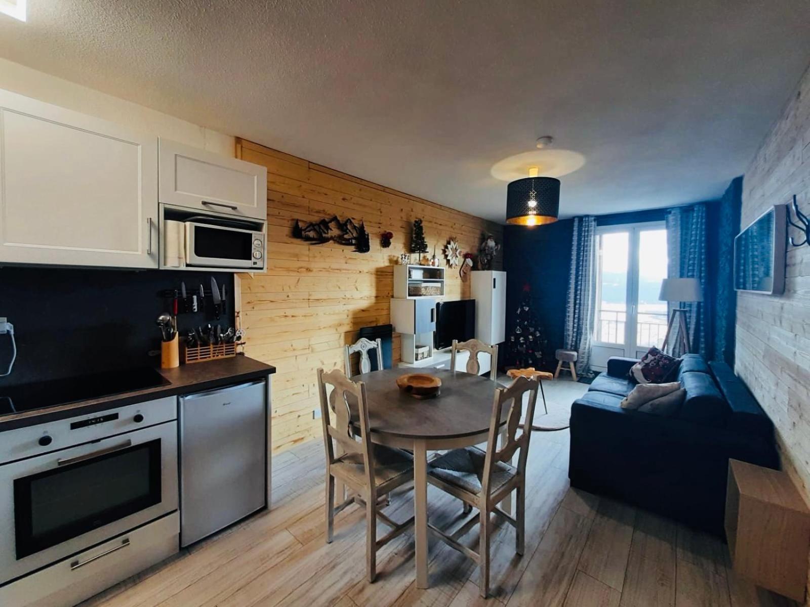 Appartement, Vue Lac Panoramique Avec Terrasse, Parking, Aux Angles Les Angles  Bagian luar foto